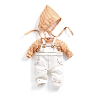Tenue Cannelle Petit Pan pour poupon Pomea