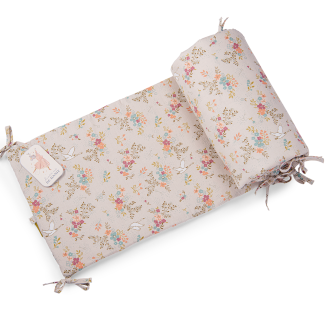 Tour de lit motif fleurs La petite école de danse