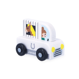 Van en bois pour cheval Cross roads