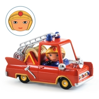 Voiture Crazy motors little fire truck