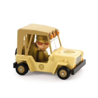 Voiture Crazy motors lion safari