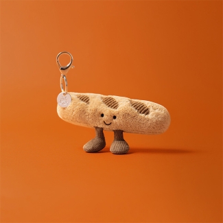 Porte-clé peluche Baguette