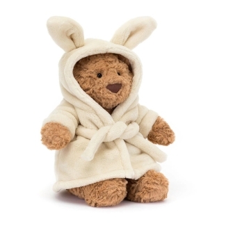Peluche Ours en peignoir Bartholomew