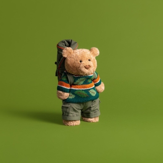 Peluche ours randonnée Bartholomew