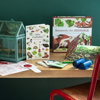 Coffret découverte Animaux du jardin Le jardin du moulin