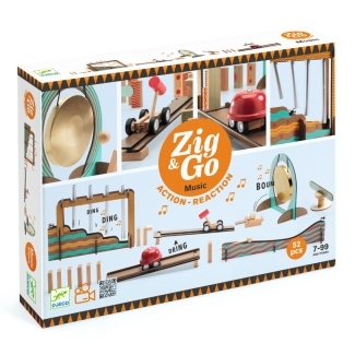 Construction de parcours Zig & Go Music 52 pcs