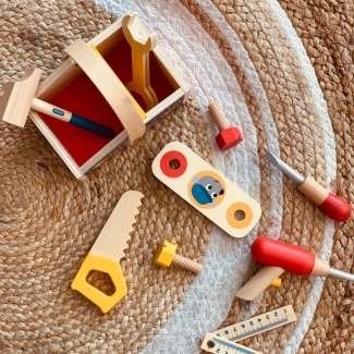 Boite à outils en bois