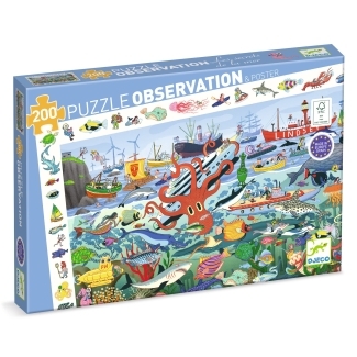 Puzzle les secrets de la mer 200 pièces