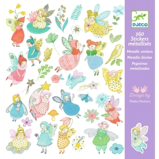 160 Stickers fées