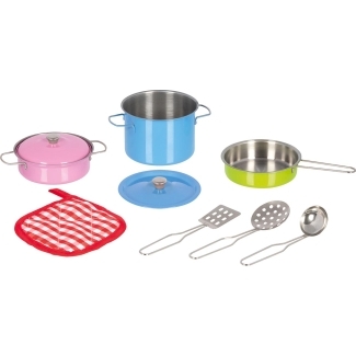 Set de 9 éléments de cuisine en métal