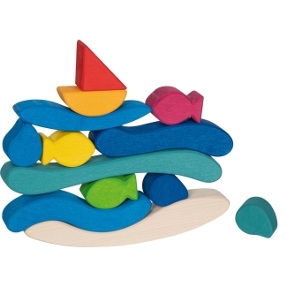 Jeu de construction le monde sous marin