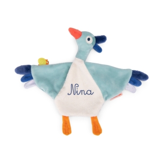 Doudou oiseau La mare aux grenouilles
