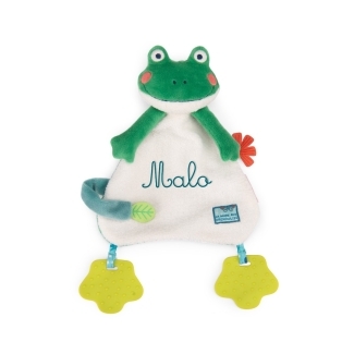 Doudou grenouille La mare aux grenouilles