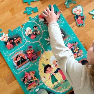 Puzzle Pinocchio 54 pcs