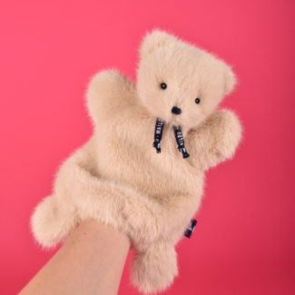 Marionnette Ours Sable