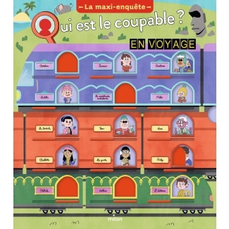 Livre enquète Qui est le coupable ? En voyage