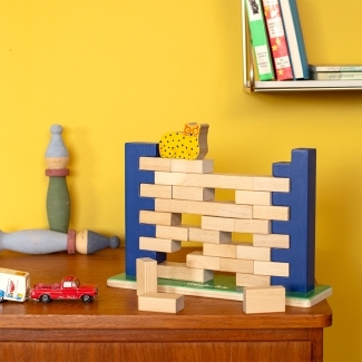 Jeu de société Mur vacillant en bois Les Toupitis