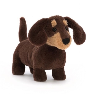 Petite peluche Chien Teckel Otto