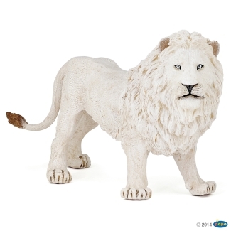 Figurine Lion blanc