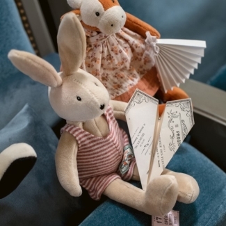 Sylvain le lapin 20 cm
