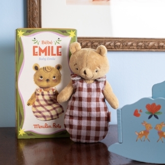 Mini peluche Emile le petit ours Les Minouchkas