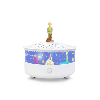 Veilleuse projecteur d'étoiles Pierre le petit prince 14 cm