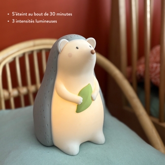 Lampe veilleuse Hérisson Trois petits lapins