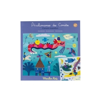Décalcomanies Les comètes filantes