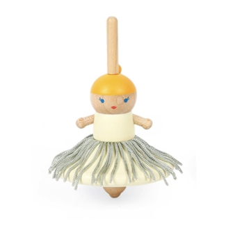 Toupie en bois ballet