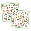 160 Stickers Faune