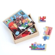 4 puzzles en bois 9 pcs Boucle dOr Ingela P Arrhenius