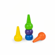 5 crayons de cire Les Popipop