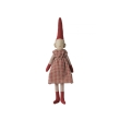 Peluche Pixy fille Robe rouge