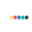 6 pots de peinture  doigts Les Popipop