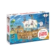 Puzzle 200 pièces Les chiens pirates