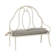 Banc miniature blanc cass