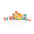 Blocs de construction village 34 pcs Avenue du Moulin