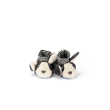 Chaussons Chien Puce bleu Puce  Pilou