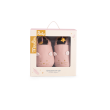 Chaussons cuir souris rose La petite cole de danse 612 m