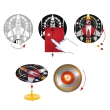 Coffret DIY Toupies et disques  mtalliser