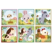 Cubes  empiler animaux de la ferme