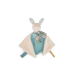 Doudou personnalis attachettine Lapin bleu La petite cole de danse