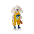 Grande peluche dactivits Chien Pilou Puce  Pilou