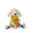 Grande peluche dactivits Chien Pilou Puce  Pilou