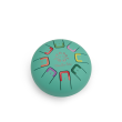 Instrument de musique Tongue drum vert Dans la jungle