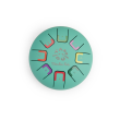 Instrument de musique Tongue drum vert Dans la jungle