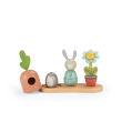 Jouet  empiler Trois petits lapins