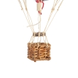 Montgolfire  suspendre Rouge 13 cm Arcenciel