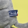 Peluche Chat Mlo Bleu Gris 37 cm