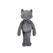 Peluche Chat Mloe Gris 56 cm
